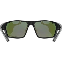 Uvex sportstyle 233 P Bril - black matt/mirror green