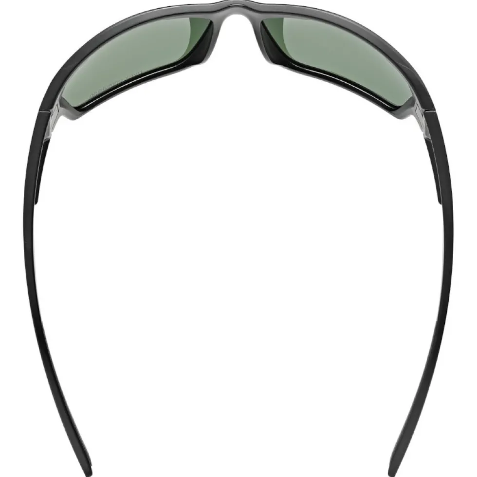 Uvex sportstyle 233 P Bril - black matt/mirror green