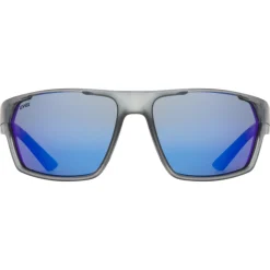 Uvex sportstyle 233 P Bril - black matt/mirror green