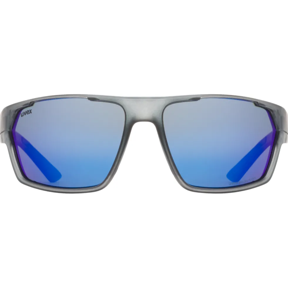 Uvex sportstyle 233 P Bril - black matt/mirror green