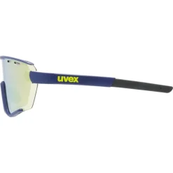 Uvex sportstyle 236 small set Bril - blue matt/mirror yellow + clear