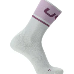 UYN Cycling One Light Sokken Dames - White/Lilac