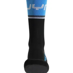 UYN Cycling One Light Sokken Heren - Black/Cobalt Blue