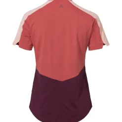 Vaude Altissimo II Shirt met Korte Mouwen Dames - brick