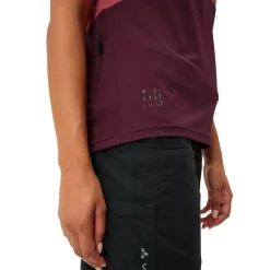 Vaude Altissimo II Shirt met Korte Mouwen Dames - brick