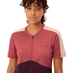Vaude Altissimo II Shirt met Korte Mouwen Dames - brick