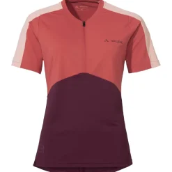 Vaude Altissimo II Shirt met Korte Mouwen Dames - brick