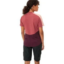 Vaude Altissimo II Shirt met Korte Mouwen Dames - brick