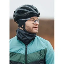 Vaude Bike Warm Onderhelm - black/white