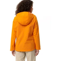 Vaude Comyou Regenjas Dames - kurkuma