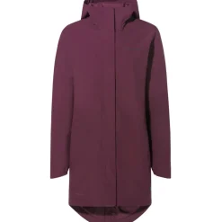 Vaude Cyclist II Parka Gewatteerd Dames - cassis