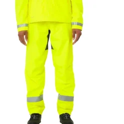 Vaude Luminum Regenbroek Heren - neongeel