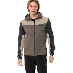 Vaude Moab Padded Softshell Jas Heren - coconut