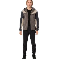 Vaude Moab Padded Softshell Jas Heren - coconut
