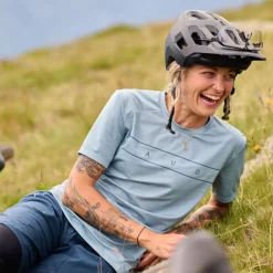 Vaude Qimsa Logo Shirt met Korte Mouwen Dames - agave