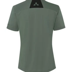Vaude Qimsa Logo Shirt met Korte Mouwen Dames - agave