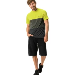 Vaude Qimsa Shirt met Korte Mouwen Heren - bright green uni
