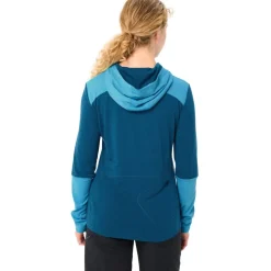 Vaude Tremalzo Shirt met Lange Mouwen Dames - shore blue