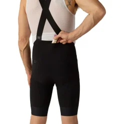 Velocio Adventure Cargo Fietsshort met bretels voor heren - Black
