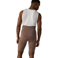 Velocio Luxe Fietsshort met bretels voor heren - Plum Truffle