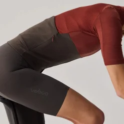 Velocio Luxe Fietsshort met bretels Dames - Zwart