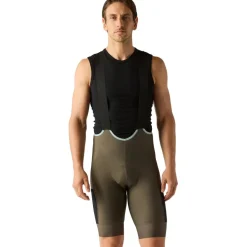Velocio Luxe Thermal Fietsshort met Bretels Heren - Black Olive
