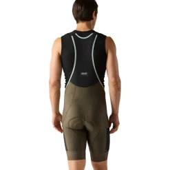 Velocio Luxe Thermal Fietsshort met Bretels Heren - Black Olive