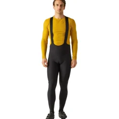 Velocio Luxe Thermal Fietsbroek met Bretels Heren - Zwart