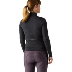 Velocio Luxe Thermal Fietsshirt met Lange Mouwen Dames - Zwart