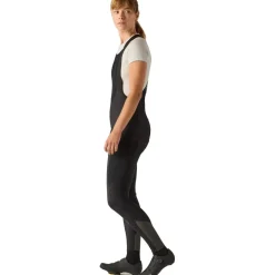 Velocio Luxe Thermal Fietsbroek met Bretels Dames - Zwart