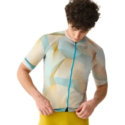 Velocio One Artist Series Fietsshirt Heren - GEO-Blue
