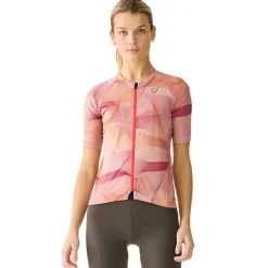 Velocio One Artist Series Fietsshirt Dames - GEO-RED