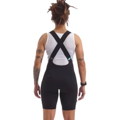 Velocio Signature Fietsshort met Bretels Dames - Zwart