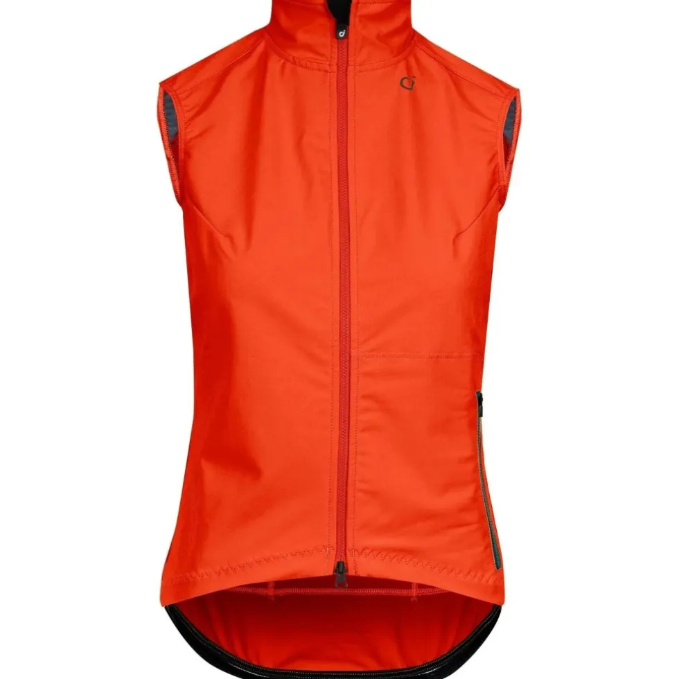 Velocio Signature Softshell-Fietsvest Dames - Fire Red