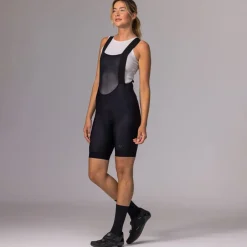Velocio Thermal Fietsshort met Bretels Dames - Zwart