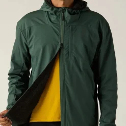 Velocio Trail Alpha Jas met Capuchon Heren - Army