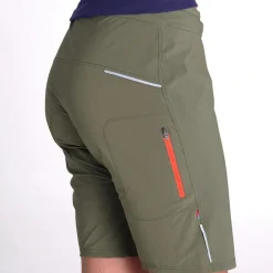 Velocio Trail Fietsshort Dames - Dark Olive