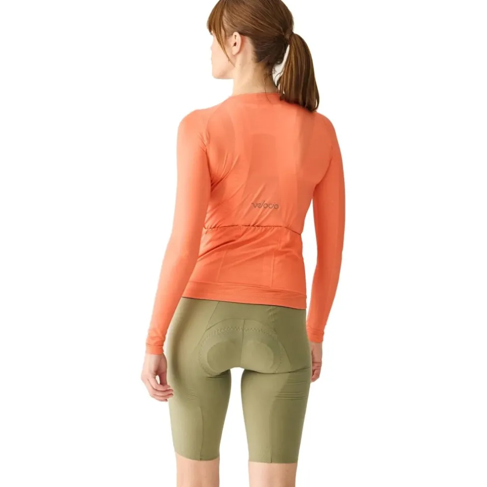 Velocio Ultralight Mesh Dames shirt met lange mouwen - Coral