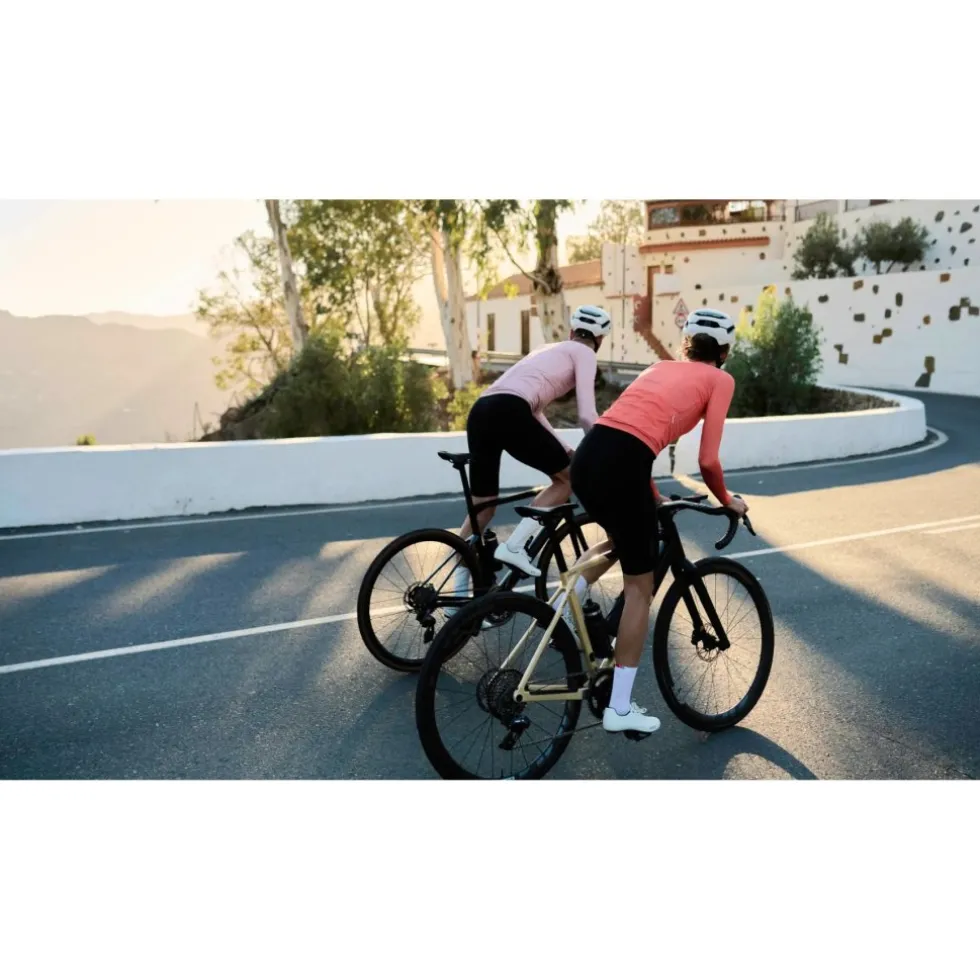Velocio Ultralight Mesh Dames shirt met lange mouwen - Coral
