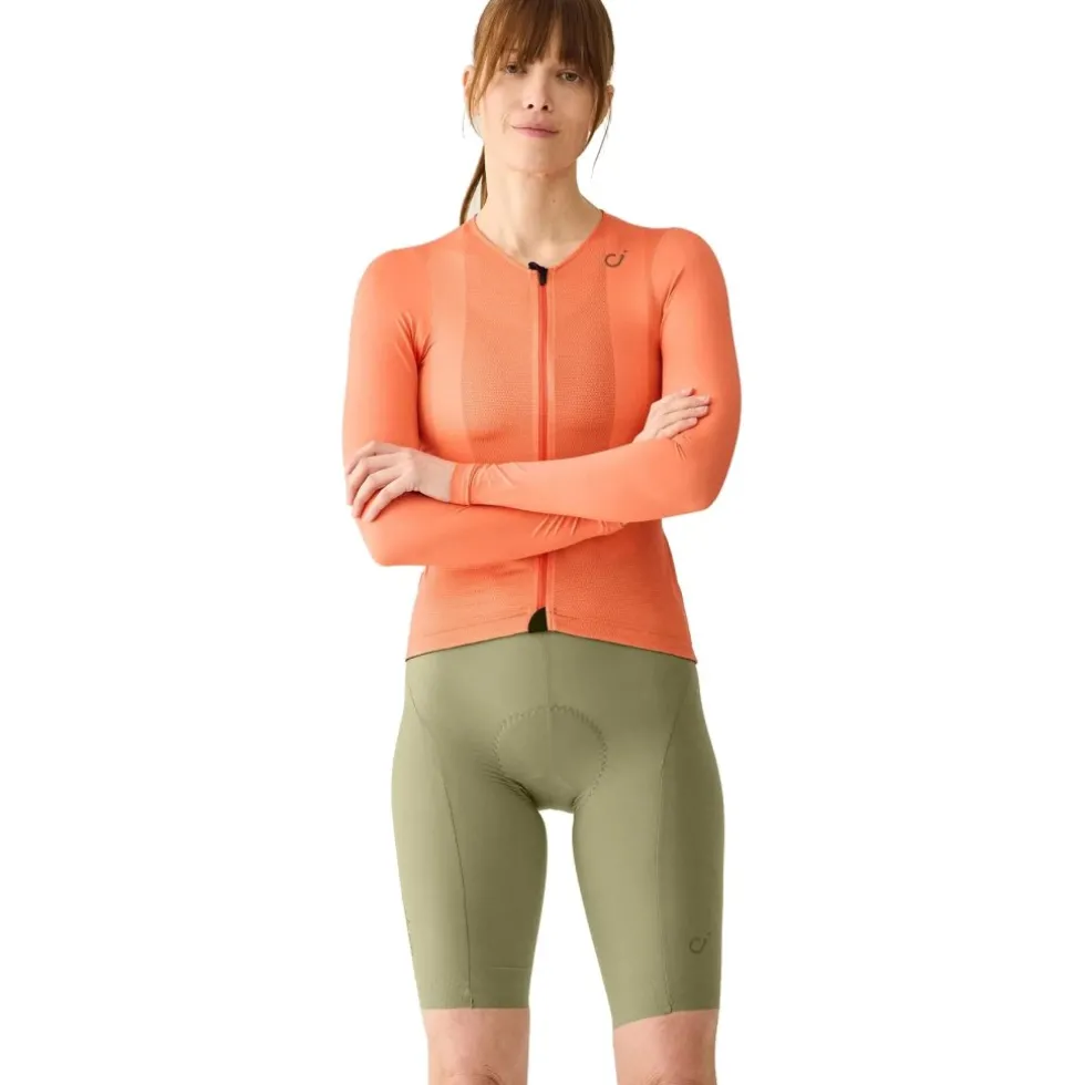 Velocio Ultralight Mesh Dames shirt met lange mouwen - Coral