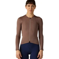 Velocio Ultralight Mesh Dames shirt met lange mouwen - Plum Truffle