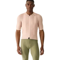 Velocio Ultralight Mesh Jersey Heren - Misty Rose