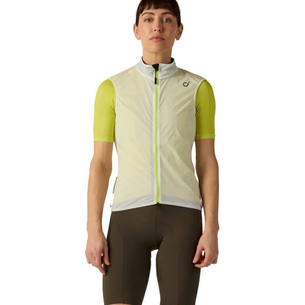 Velocio Ultralight Vest Dames - Undyed Chartreuse