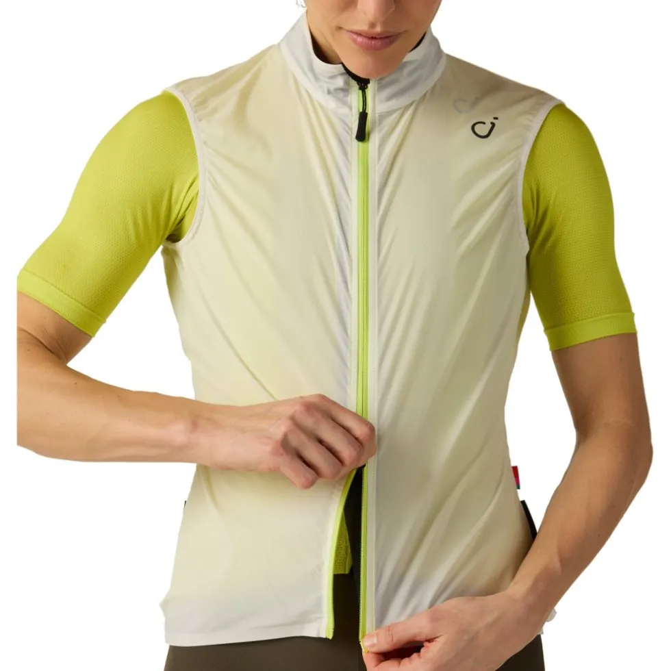 Velocio Ultralight Vest Dames - Undyed Chartreuse