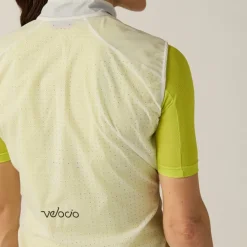 Velocio Ultralight Vest Dames - Undyed Chartreuse