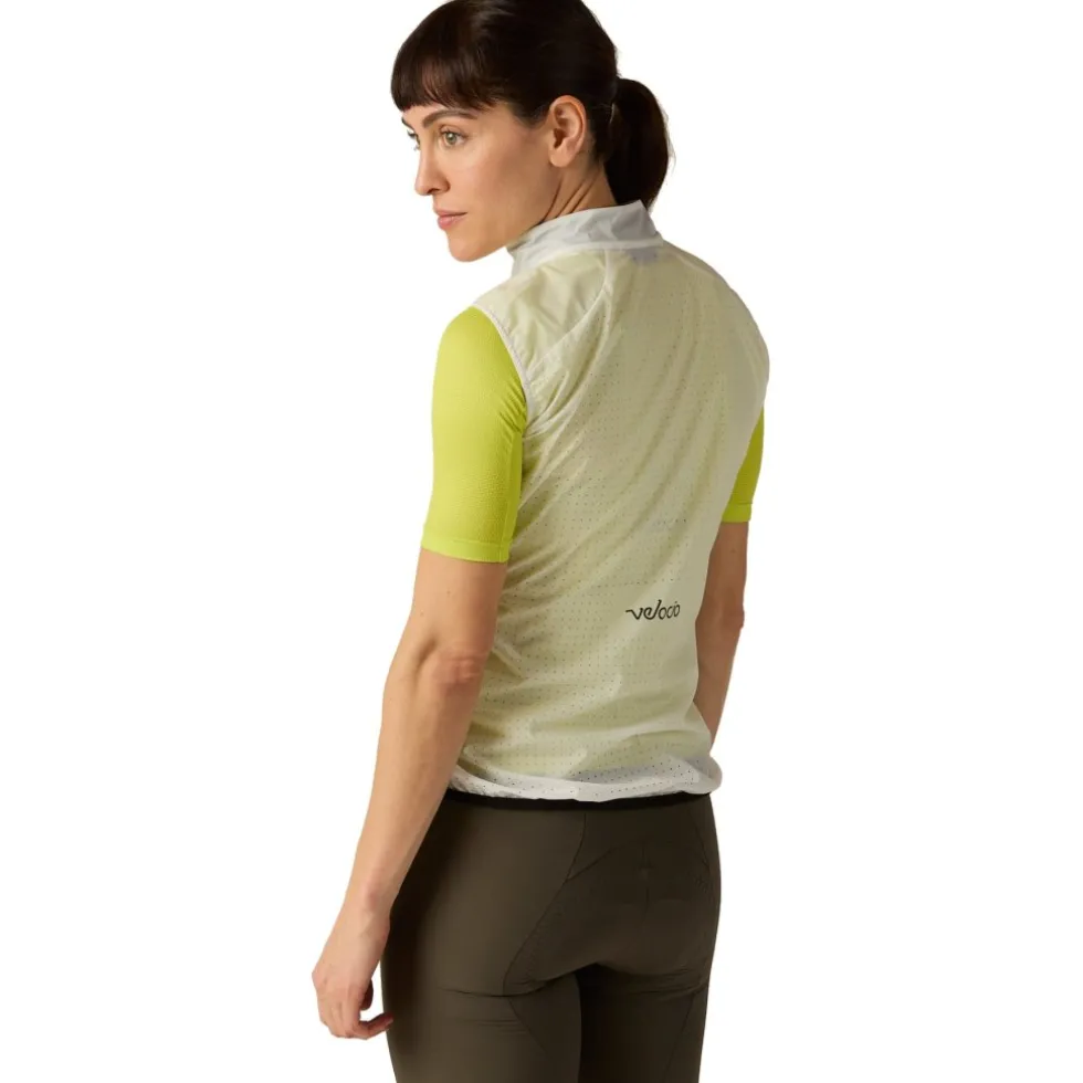 Velocio Ultralight Vest Dames - Undyed Chartreuse
