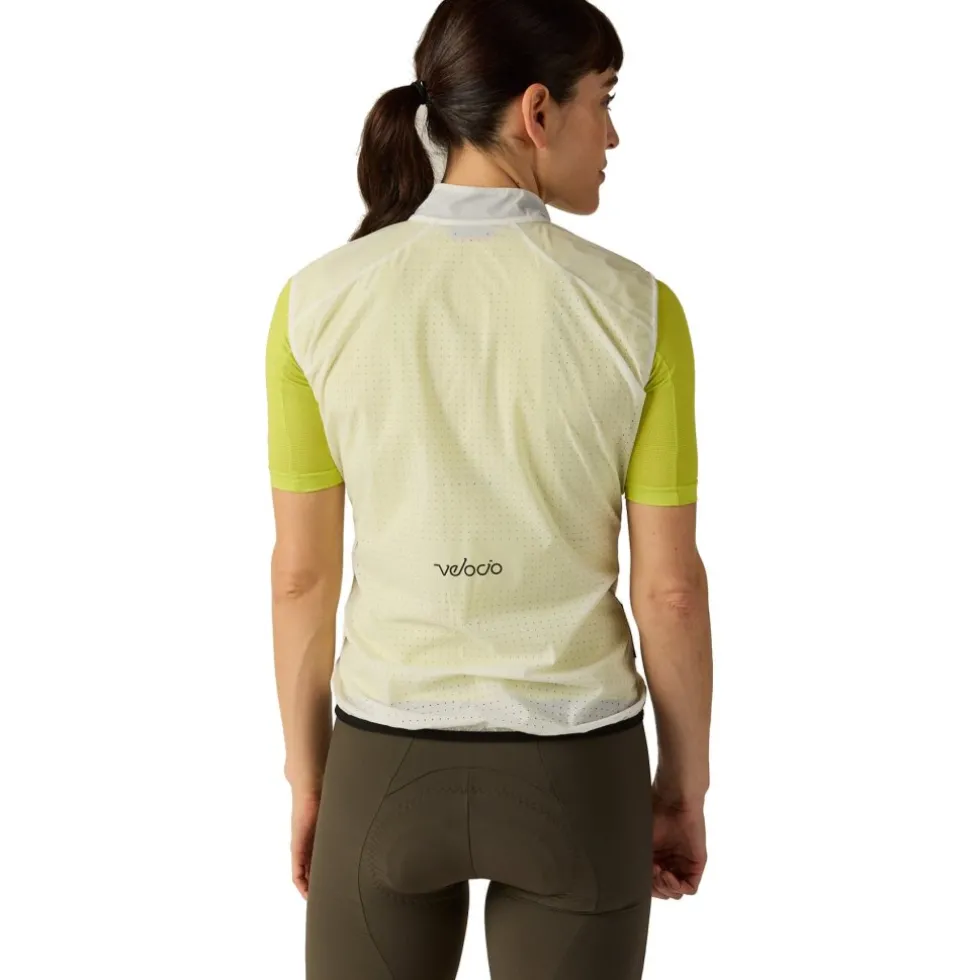 Velocio Ultralight Vest Dames - Undyed Chartreuse