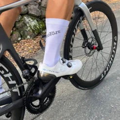 veloToze Lightweight Fietssokken - White