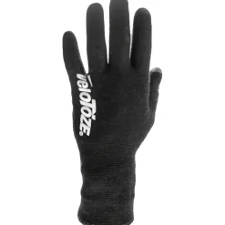 veloToze Waterproof Knitted Handschoenen voor fietsen - Black