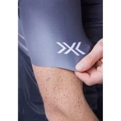 X-Bionic Corefusion Aero Fietsshirt Heren - dark monochromatic heatmap